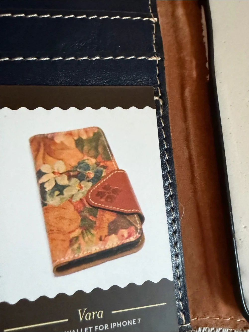 Patricia Nash Vara iPhone 7 Case wallet NEW